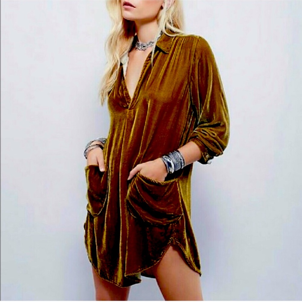 Free People X CP Shades oversized Tunic XS